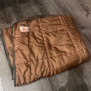 Kelty Bestie Blanket Regular 755in x 42in Haywire Otter Brown Packable Camping